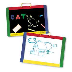 Magnetic Chalkboard/Dry-Erase Board de Melissa & Doug