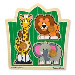 Jungle Friends (Safari) Jumbo Knob de Melissa & Doug