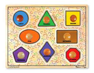 Large Shapes Jumbo Knob de Melissa & Doug