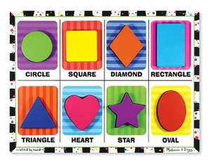 Shapes Chunky Puzzle de Melissa & Doug