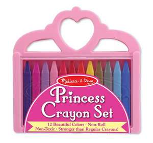 Princess Crayon Set de Melissa & Doug