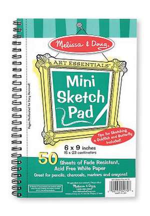 Mini-Sketch Pad (6"x9") de Melissa & Doug