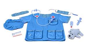 Veterinarian Role Play Costume Set de Melissa & Doug