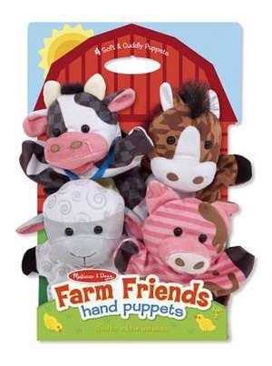 Farm Friends Hand Puppets de Melissa & Doug