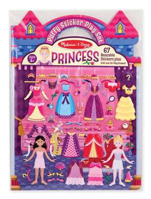 Puffy Sticker Play Set - Princess de Melissa & Doug