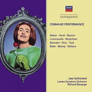 Command Perfomance de Joan/Bonynge Sutherland