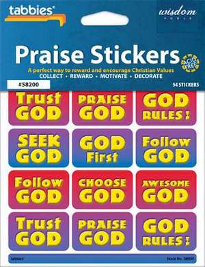 Tabbies Praise Stickers - God de Tabbies