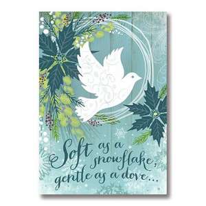 Dove Peace Christmas Card: Collectible Trading Cards de Abbey Press