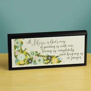 Mom Mini Plaque