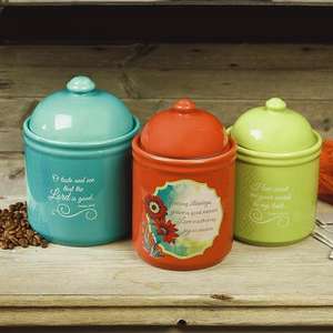 Woman of Faith Canister Set