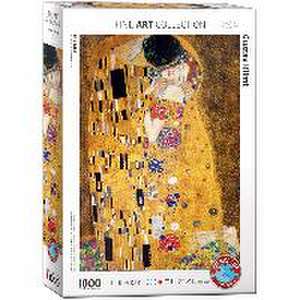 Der Kuss von Gustav Klimt 1000 Teile de Gustav Klimt