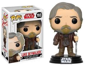 Pop Star Wars E8 Luke Skywalker Vinyl Figure de Funko