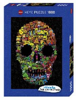 Doodle Skull Puzzle 1000 Teile de Jon Burgerman