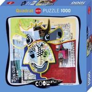 Dotted Cow Puzzle 1000 Teile de Fredi Gertsch