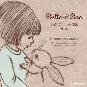 Belle & Boo 30 x 30 Family Planner 2018