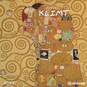 Gustav Klimt 2025 - Wand-Kalender - Broschüren-Kalender - 30x30 - 30x60 geöffnet - Kunst-Kalender de Neumann