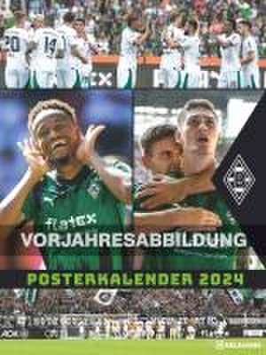 Borussia Mönchengladbach 2025 - Wandkalender XL - Fußballkalender - Fankalender - 48x64 - Sport de Neumann