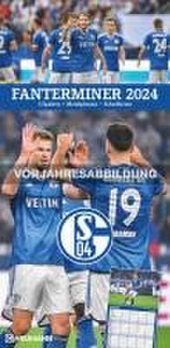 FC Schalke 04 2025 - Fanterminer - Fan-Kalender - Fußball-Kalender - 22x45 - Sport de Neumann