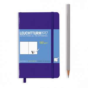 Agendă Sketchbook Leuchtturm (A6): Violet, Pocket