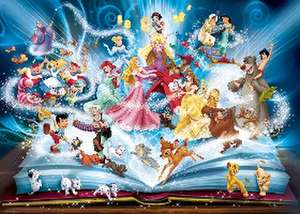 Adult puzzle 1500 Teile - Disney Classics - Disney's magisches Märchenbuch