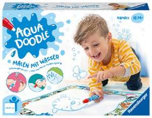 Ravensburger 4565 Aquadoodle Animals - Erstes Malen für Kinder ab 18 Monate - Malset für fleckenfreien Malspaß mit Wasser - inklusive Matte und Stift de Claudia tenHagen