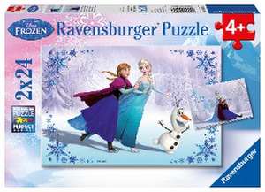 Disney Frozen: Schwestern für immer. Puzzle 2 x 24 Teile