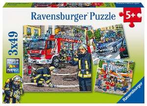 Helfer in der Not. Puzzle 3 x 49 Teile