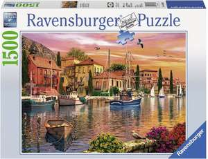 Mediterraner Hafen. Puzzle 1500 Teile