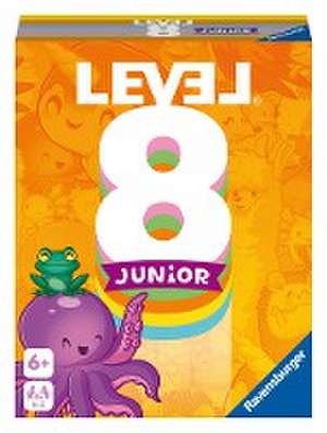 Ravensburger 20860 - Level 8 Junior, Die Junior Variante des beliebten Kartenspiels für 2-5 Spieler ab 6 Jahren / Kinderspiel / Familienspiel / Reisespiel / Perfekt als Geschenk de Susanne Armbruster