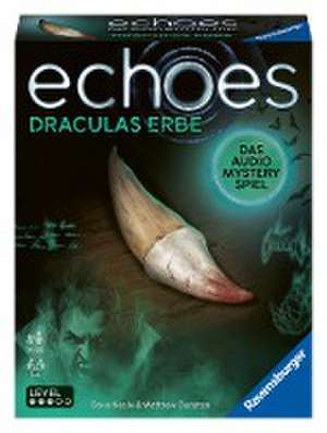 Ravensburger 22360 echoes Draculas Erbe - Audio Mystery Spiel ab 14 Jahren, Erlebnis-Spiel de Matthew Dunstan