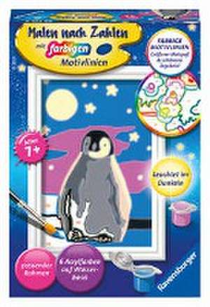 Ravensburger Malen nach Zahlen 28775 - Kleiner Pinguin - Kinder ab 7 Jahren