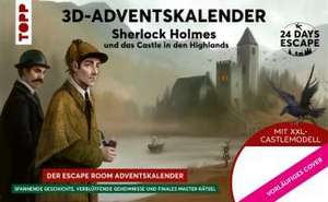 24 DAYS ESCAPE 3D-Adventskalender - Sherlock Holmes und das Castle in den Highlands de Markus Müller