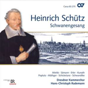 Der 119.Psalm (Schwanengesang),Schütz-Ed.Vol.16 de Mields/Sämann/Poplutz/Rademann/Dresdner Kammerchor