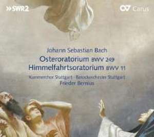 Osteroratorium BWV 249/Himmelfahrtsoratorium de Bernius/Kammerchor Stuttgart/Barockorchester Stutt