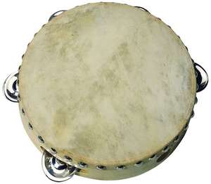 Tamburin mit 5 Schellen