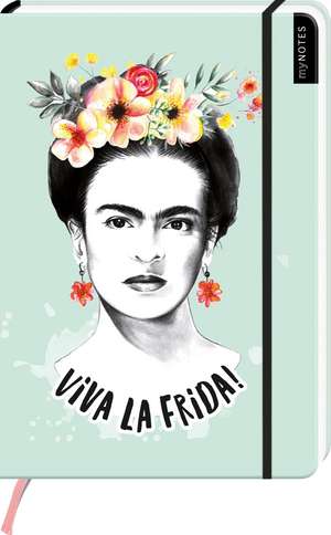 myNOTES Viva la Frida! - Notizbuch im Maxiformat für Träume, Pläne und Ideen