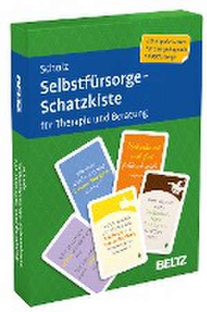 Selbstfürsorge-Schatzkiste für Therapie und Beratung de Falk Peter Scholz