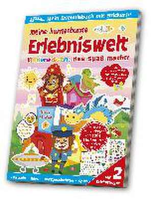 Sticker-Übungsbuch - Feuerwehr, Polizei, Dinos