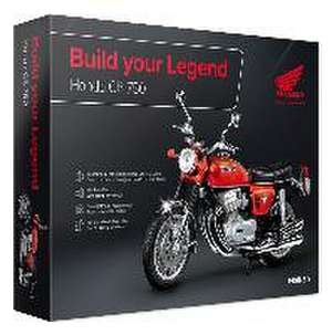 Honda CB 750 Build your Legend, Metall Modellbausatz im Maßstab 1:24, inkl. Soundmodul und 68-seitigem Begleitbuch de Franzis