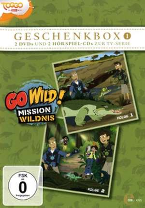 (1)Geschenkbox (2DVD+2CD) de Go Wild!-Mission Wildnis