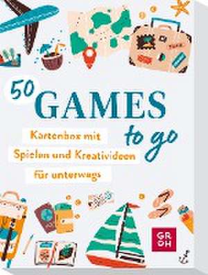 50 Games to go - Kartenbox mit vielen Spielen und Kreativideen für unterwegs de Groh Verlag