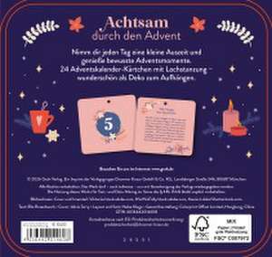 Achtsamkeit im Advent de Ella Rosenbusch