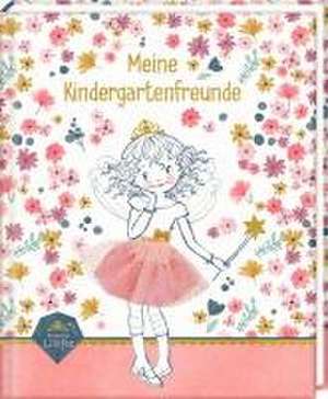 Freundebuch. Meine Kindergartenfreunde (Prinzessin Lillifee - Glitter & Gold) de Monika Finsterbusch