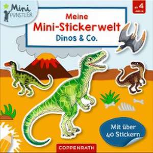 Meine Mini-Stickerwelt - Dinos & Co. de Ruby Warnecke