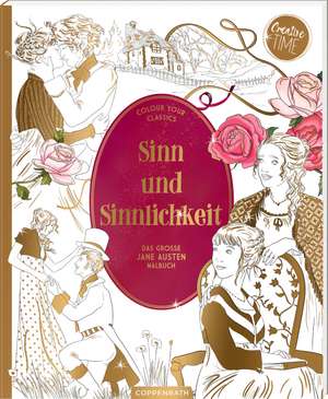 Sinn und Sinnlichkeit - Das große Jane-Austen-Malbuch de Ludovic Sallé