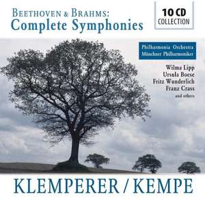 Beethoven/Brahms: Complete Sinfonies de Klemperer/Kempe