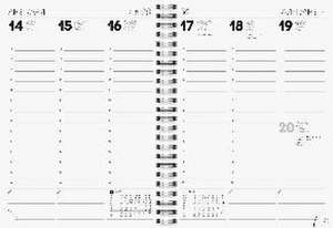 Brunnen 1079605905 Buchkalender Modell 796 (2025) "Suburb Streets"| 2 Seiten = 1 Woche| A5| 128 Seiten| Naturkarton| schwarz