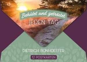 Behütet und getröstet jeden Tag - Postkarten-Set de Dietrich Bonhoeffer