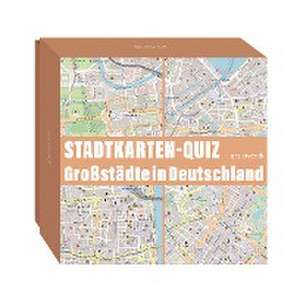 Stadtkarten-Quiz Großstädte in Deutschland de Johannes Wilkes