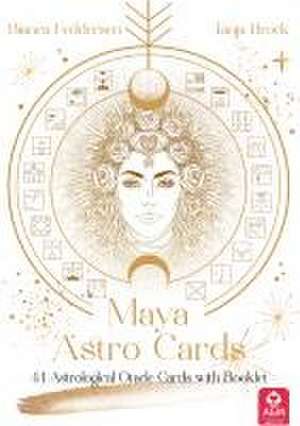 Maya Astro Cards: 44 astrological oracle cards with booklet de Bianca Feddersen